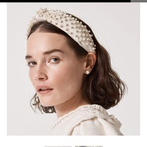 Lele Sadoughi pearl headband